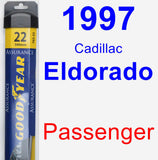 Passenger Wiper Blade for 1997 Cadillac Eldorado - Assurance