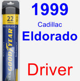 Driver Wiper Blade for 1999 Cadillac Eldorado - Assurance