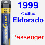 Passenger Wiper Blade for 1999 Cadillac Eldorado - Assurance