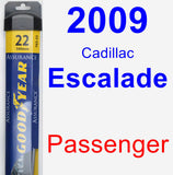 Passenger Wiper Blade for 2009 Cadillac Escalade - Assurance