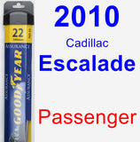 Passenger Wiper Blade for 2010 Cadillac Escalade - Assurance
