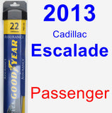 Passenger Wiper Blade for 2013 Cadillac Escalade - Assurance