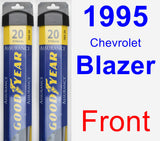 Front Wiper Blade Pack for 1995 Chevrolet Blazer - Assurance