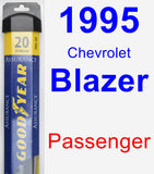 Passenger Wiper Blade for 1995 Chevrolet Blazer - Assurance