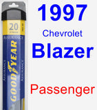 Passenger Wiper Blade for 1997 Chevrolet Blazer - Assurance