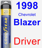 Driver Wiper Blade for 1998 Chevrolet Blazer - Assurance