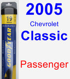 Passenger Wiper Blade for 2005 Chevrolet Classic - Assurance