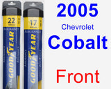 Front Wiper Blade Pack for 2005 Chevrolet Cobalt - Assurance