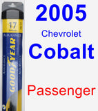 Passenger Wiper Blade for 2005 Chevrolet Cobalt - Assurance