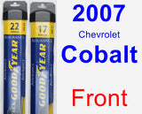 Front Wiper Blade Pack for 2007 Chevrolet Cobalt - Assurance