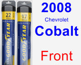 Front Wiper Blade Pack for 2008 Chevrolet Cobalt - Assurance