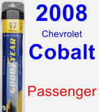 Passenger Wiper Blade for 2008 Chevrolet Cobalt - Assurance