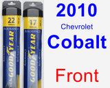 Front Wiper Blade Pack for 2010 Chevrolet Cobalt - Assurance