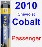 Passenger Wiper Blade for 2010 Chevrolet Cobalt - Assurance