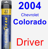 Driver Wiper Blade for 2004 Chevrolet Colorado - Assurance