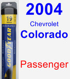 Passenger Wiper Blade for 2004 Chevrolet Colorado - Assurance