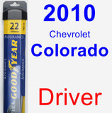 Driver Wiper Blade for 2010 Chevrolet Colorado - Assurance