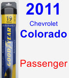 Passenger Wiper Blade for 2011 Chevrolet Colorado - Assurance