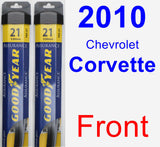 Front Wiper Blade Pack for 2010 Chevrolet Corvette - Assurance