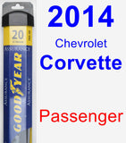 Passenger Wiper Blade for 2014 Chevrolet Corvette - Assurance
