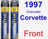 Front Wiper Blade Pack for 1997 Chevrolet Corvette - Assurance