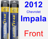 Front Wiper Blade Pack for 2012 Chevrolet Impala - Assurance
