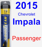 Passenger Wiper Blade for 2015 Chevrolet Impala - Assurance