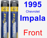 Front Wiper Blade Pack for 1995 Chevrolet Impala - Assurance