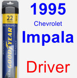 Driver Wiper Blade for 1995 Chevrolet Impala - Assurance