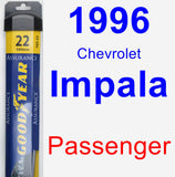 Passenger Wiper Blade for 1996 Chevrolet Impala - Assurance