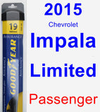 Passenger Wiper Blade for 2015 Chevrolet Impala Limited - Assurance