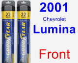 Front Wiper Blade Pack for 2001 Chevrolet Lumina - Assurance
