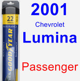 Passenger Wiper Blade for 2001 Chevrolet Lumina - Assurance