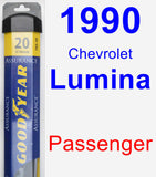 Passenger Wiper Blade for 1990 Chevrolet Lumina - Assurance