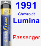 Passenger Wiper Blade for 1991 Chevrolet Lumina - Assurance