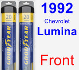 Front Wiper Blade Pack for 1992 Chevrolet Lumina - Assurance