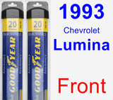 Front Wiper Blade Pack for 1993 Chevrolet Lumina - Assurance