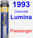 Passenger Wiper Blade for 1993 Chevrolet Lumina - Assurance