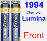Front Wiper Blade Pack for 1994 Chevrolet Lumina - Assurance