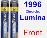 Front Wiper Blade Pack for 1996 Chevrolet Lumina - Assurance