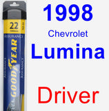 Driver Wiper Blade for 1998 Chevrolet Lumina - Assurance