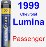 Passenger Wiper Blade for 1999 Chevrolet Lumina - Assurance