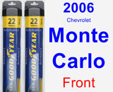 Front Wiper Blade Pack for 2006 Chevrolet Monte Carlo - Assurance