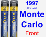 Front Wiper Blade Pack for 1997 Chevrolet Monte Carlo - Assurance