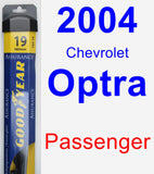 Passenger Wiper Blade for 2004 Chevrolet Optra - Assurance