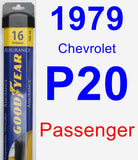 Passenger Wiper Blade for 1979 Chevrolet P20 - Assurance