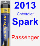 Passenger Wiper Blade for 2013 Chevrolet Spark - Assurance