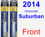 Front Wiper Blade Pack for 2014 Chevrolet Suburban - Assurance