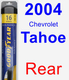 Rear Wiper Blade for 2004 Chevrolet Tahoe - Assurance