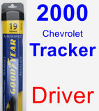Driver Wiper Blade for 2000 Chevrolet Tracker - Assurance